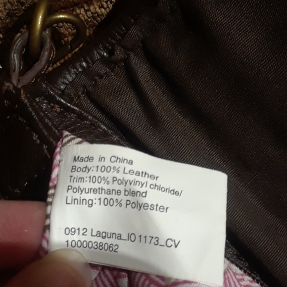 The Sak Laguna Brown Leather Crossbody Bag - Picture 5 of 6